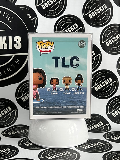 Funko Pop! TLC Chilli #194 Waterfalls Translucent (Chase) W/Protector