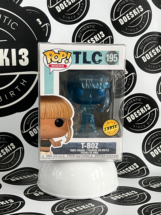 Funko Pop! TLC T-Boz #195 Waterfalls Translucent (Chase) W/Protector