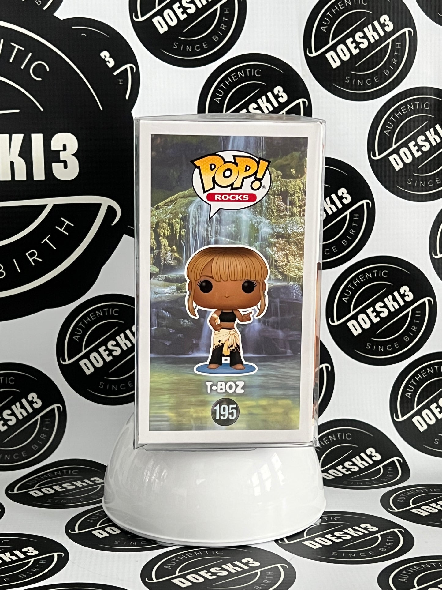 Funko Pop! TLC T-Boz #195 Waterfalls Translucent (Chase) W/Protector