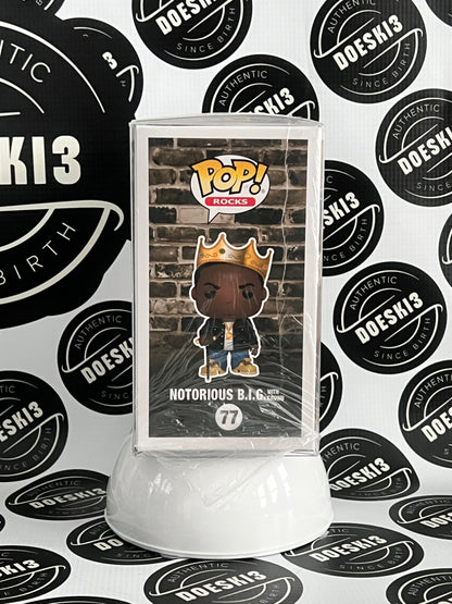 Funko Pop! Notorious Big (with Crown) #77 W/Protector