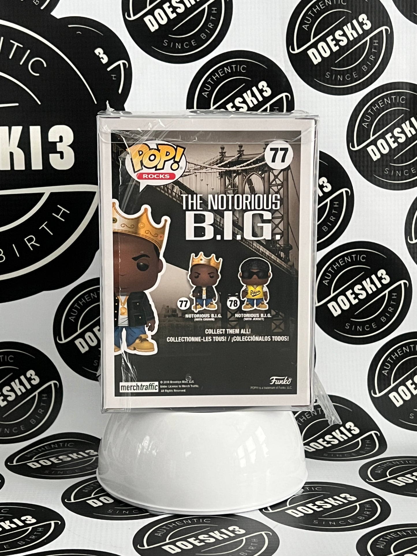 Funko Pop! Notorious Big (with Crown) #77 W/Protector