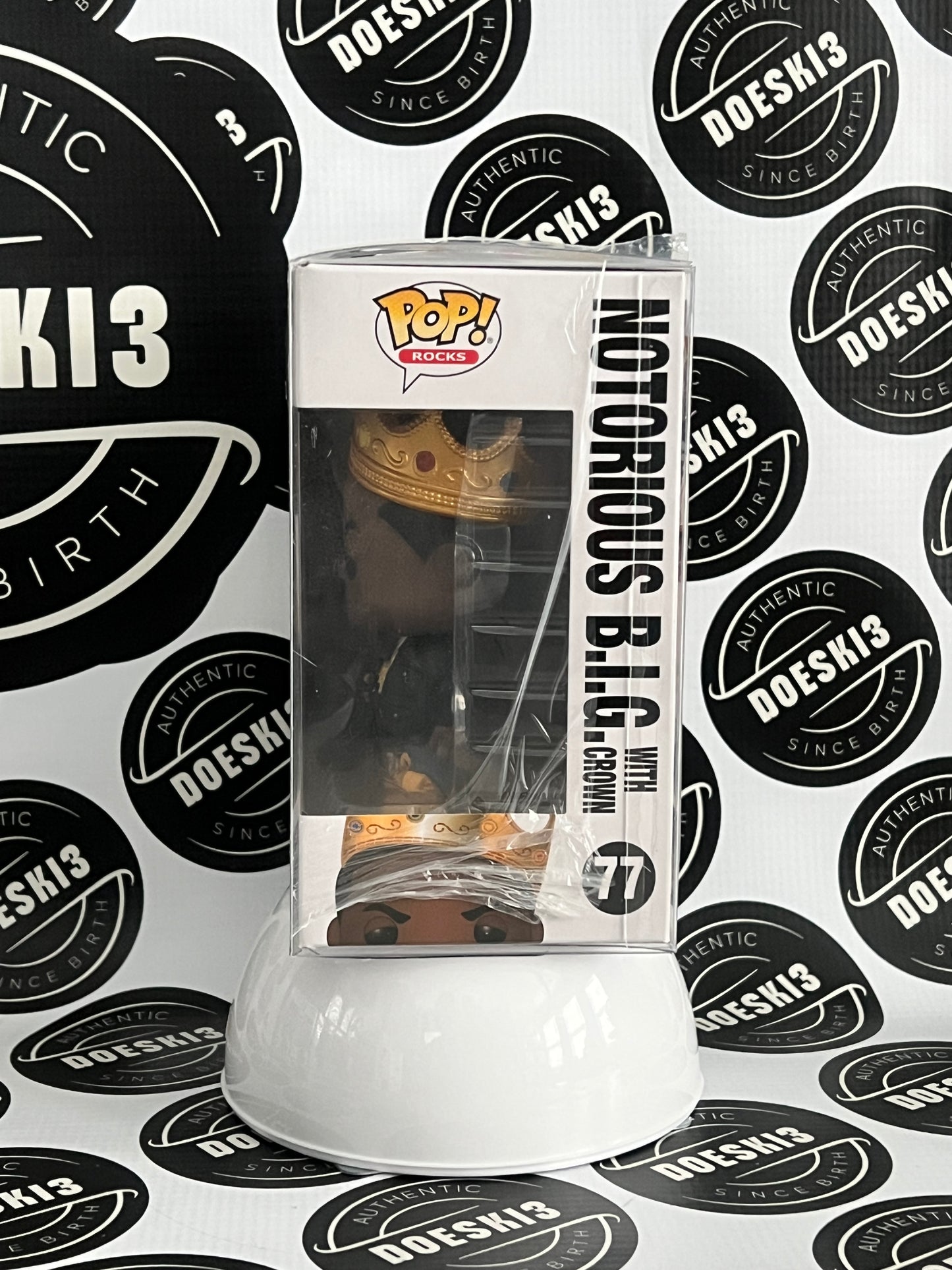 Funko Pop! Notorious Big (with Crown) #77 W/Protector