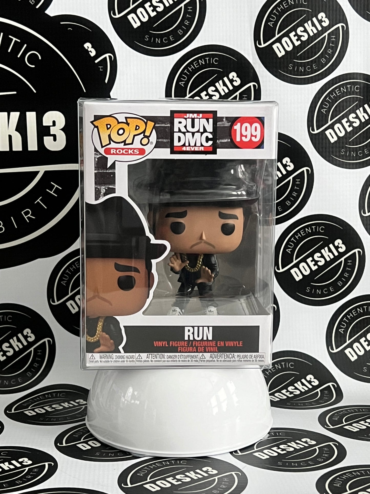 Funko Pop! Run DMC Run #199 W/Protector