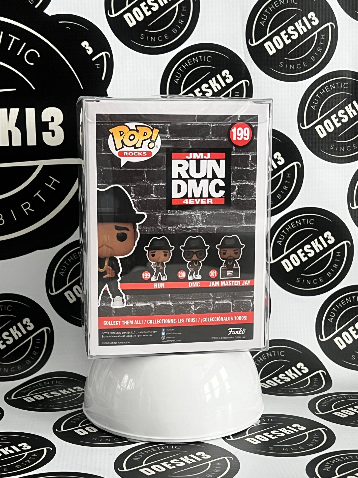 Funko Pop! Run DMC Run #199 W/Protector