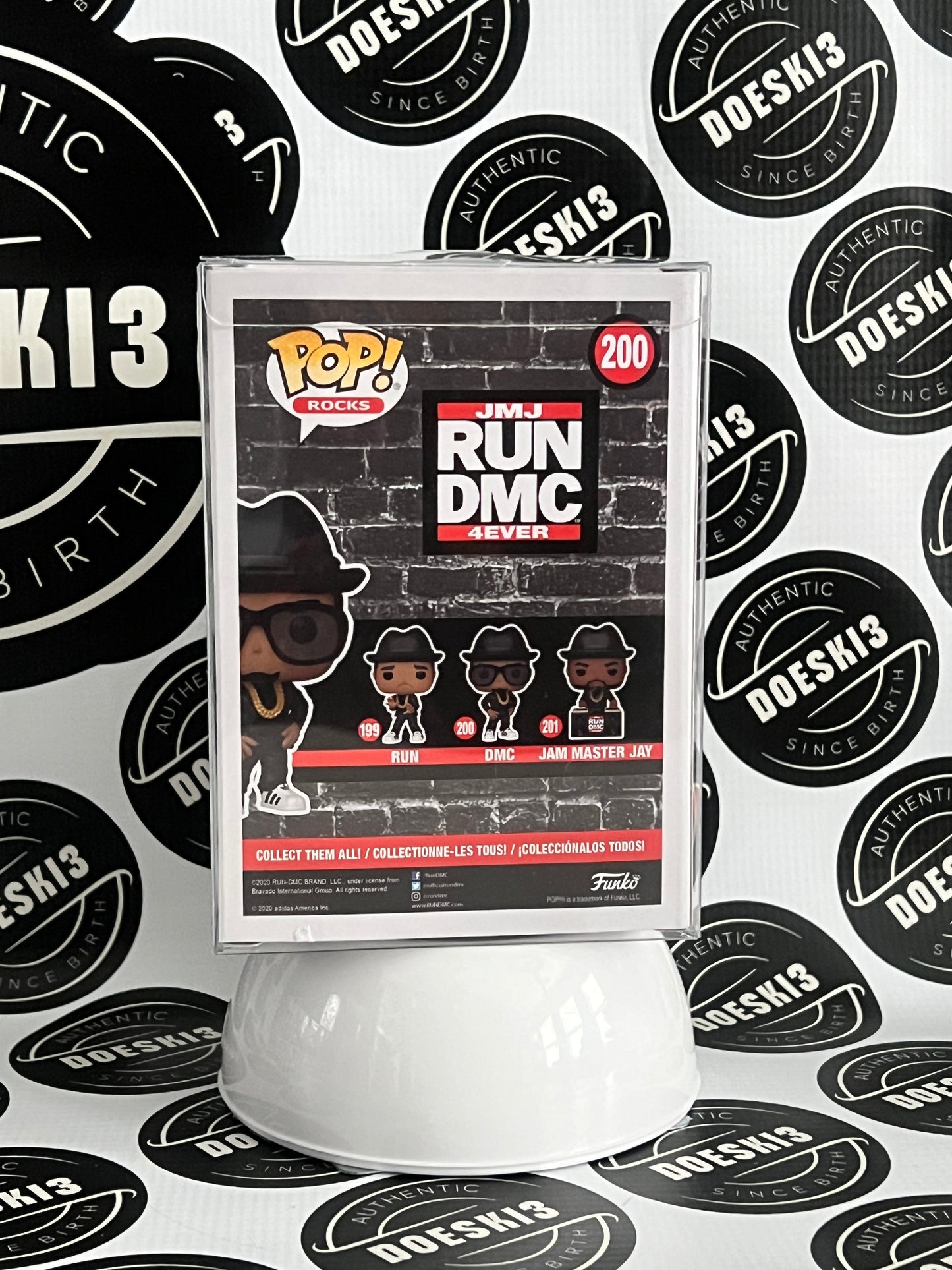 Funko Pop! Run DMC DMC #200 W/Protector