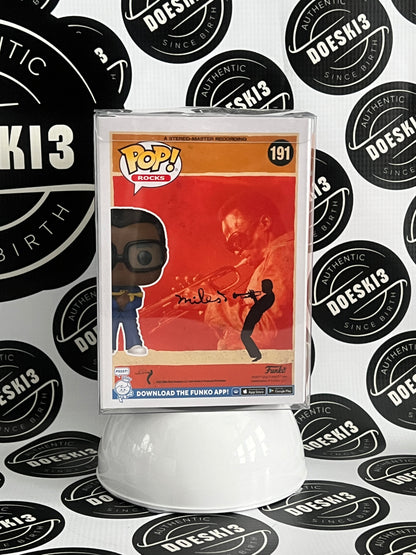 Funko Pop! Rocks Jazz Miles Davis #191 W/Protector