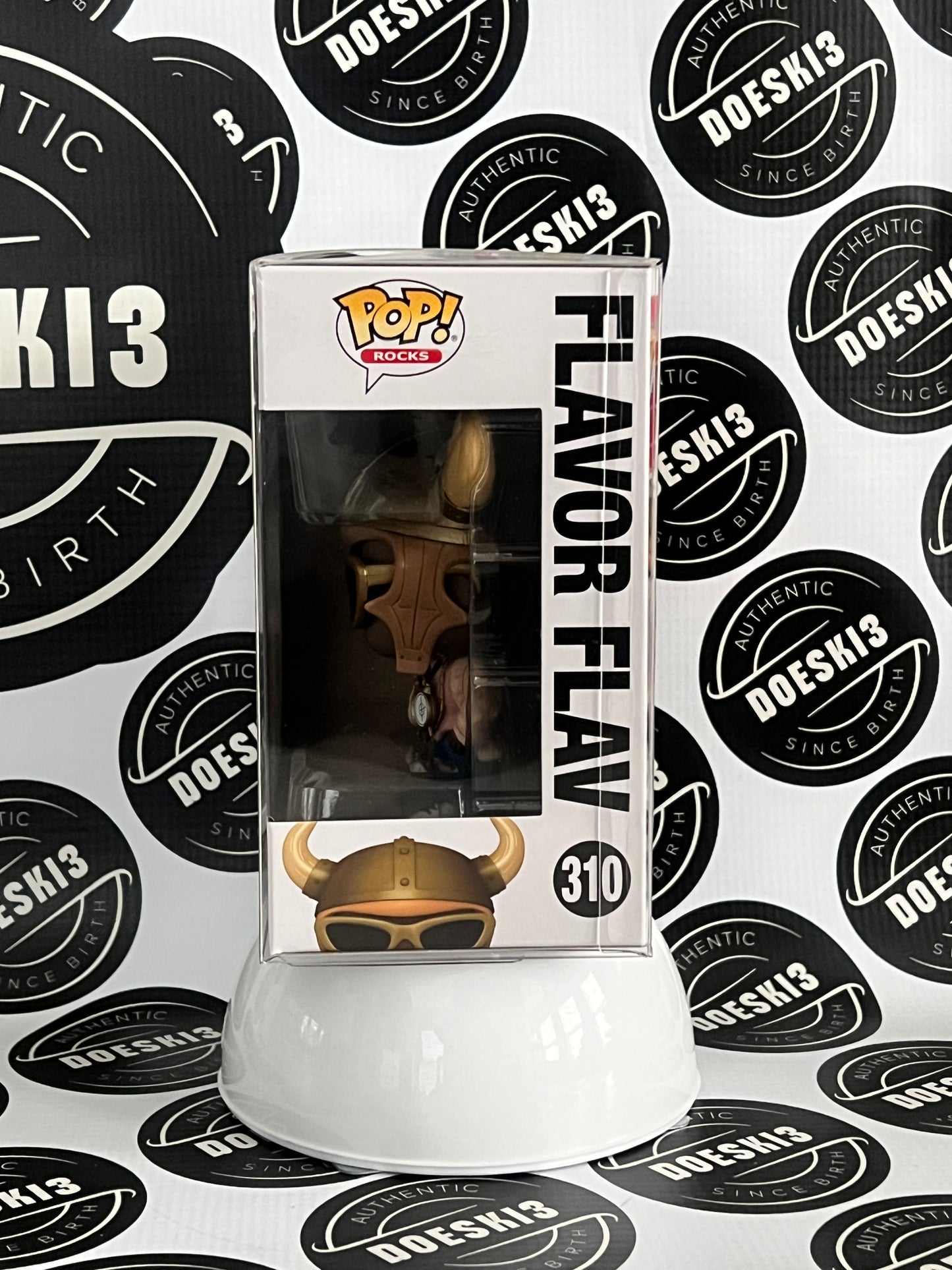 Funko Pop! Rocks Flavor Flav #310 Public Enemy W/Protector