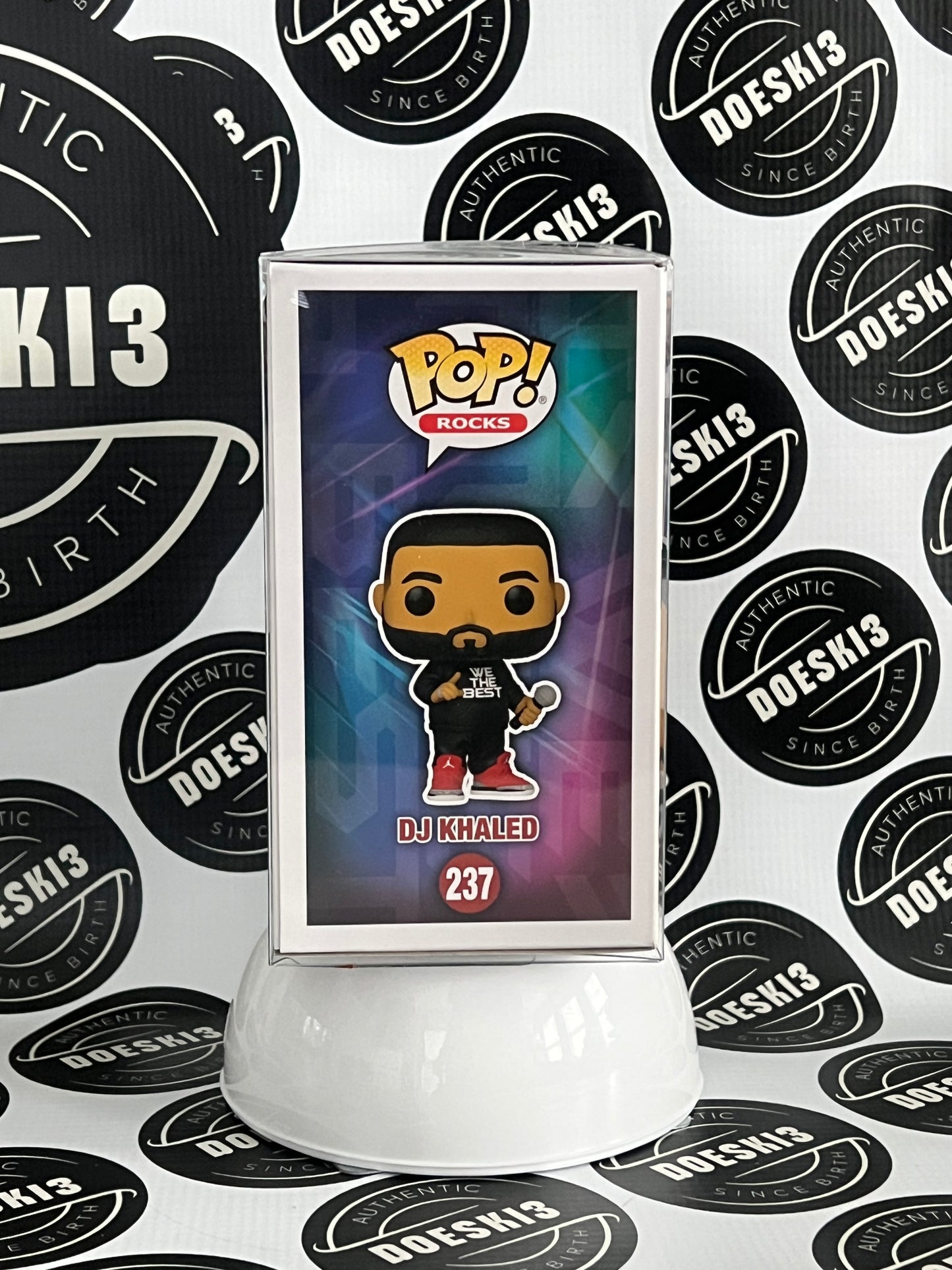 Funko Pop! Rocks DJ Khaled #237 W/Protector