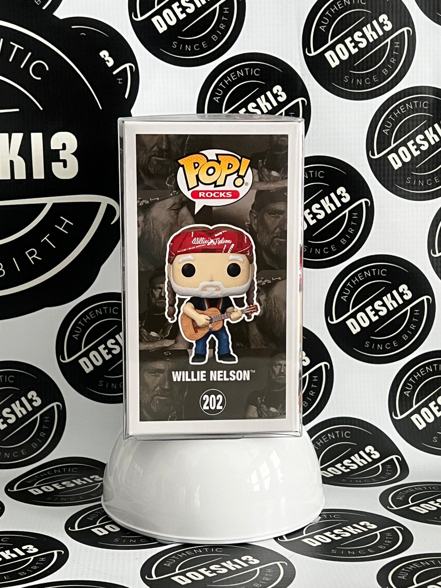 Funko Pop! Willie Nelson #202 W/Protector