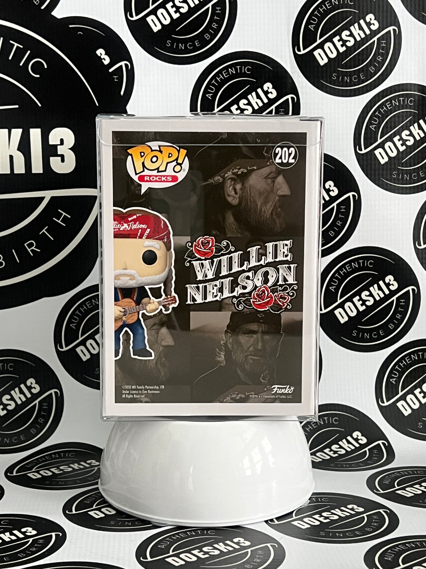 Funko Pop! Willie Nelson #202 W/Protector