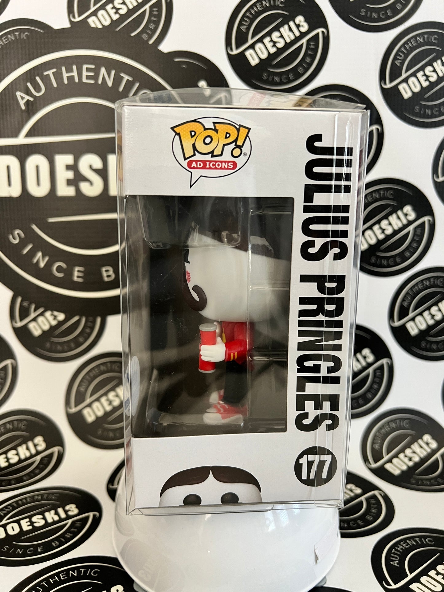 Funko Pop! Julius Pringles Ad Icons #177 Funko Limited Edition W/Protector