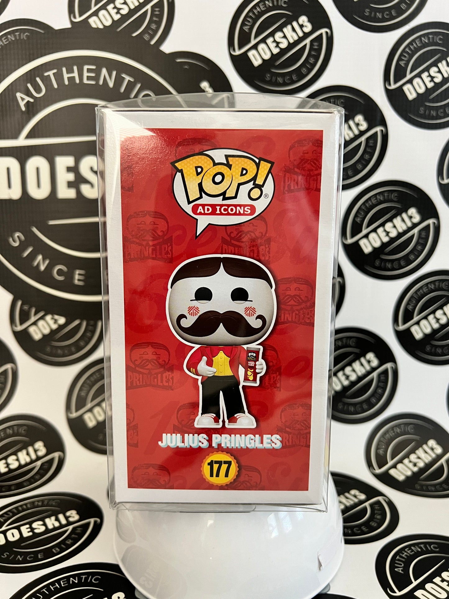 Funko Pop! Julius Pringles Ad Icons #177 Funko Limited Edition W/Protector