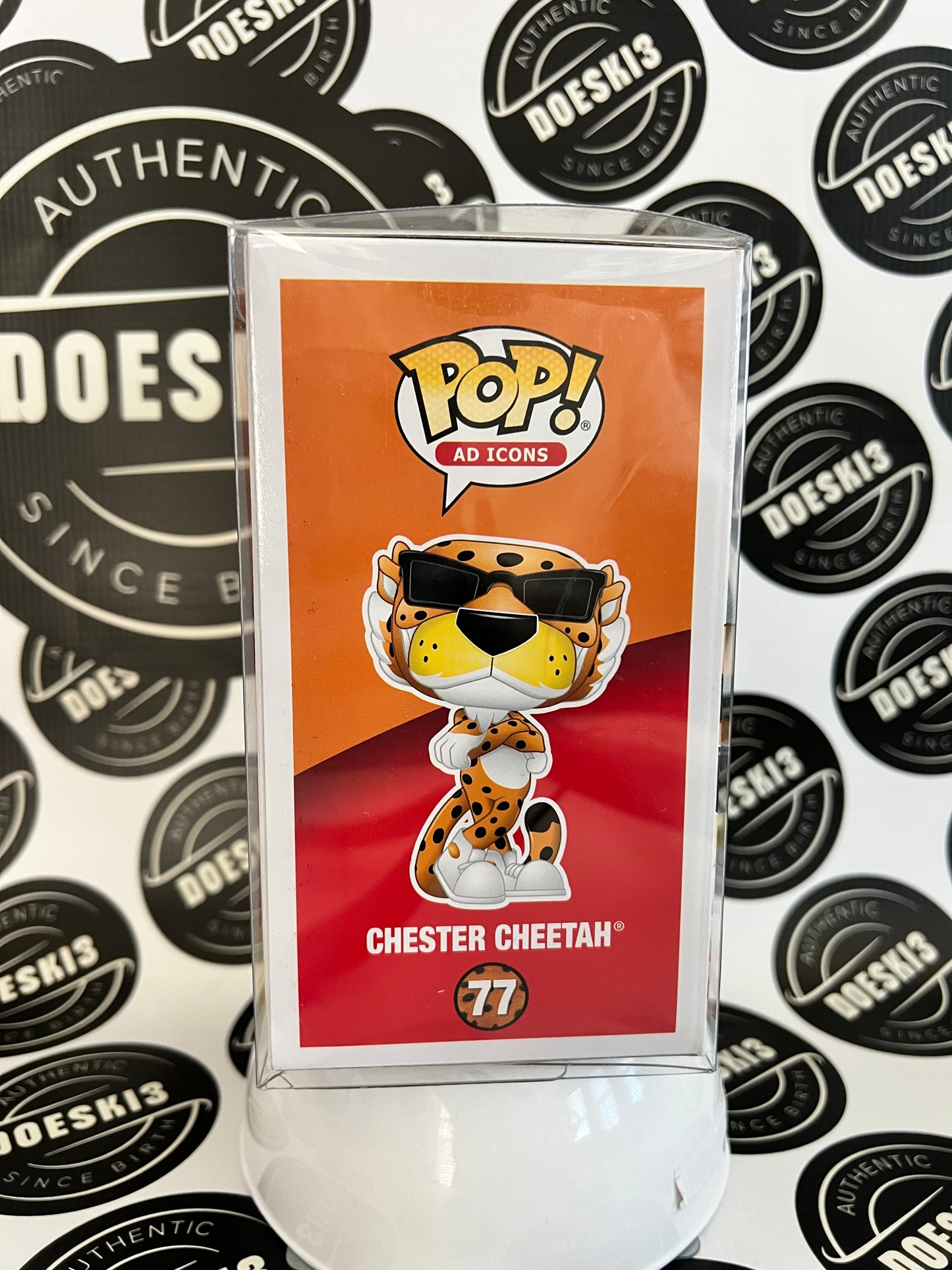 Funko Pop! Cheetos - Chester Cheetah #77 W/Protector