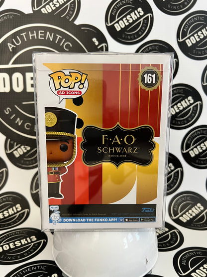 Funko Pop! F.A.O. Schwarz #161 Toy Soldier Diamond Chase, Exclusive W/Protector