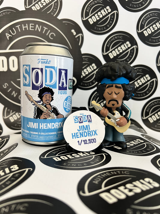 Funko Soda Jimi Hendrix 2022 Funkon Exclusive LE 15,000