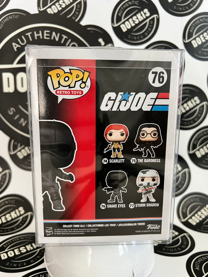 Funko Pop! Gi Joe Snake Eyes #76 W/Protector