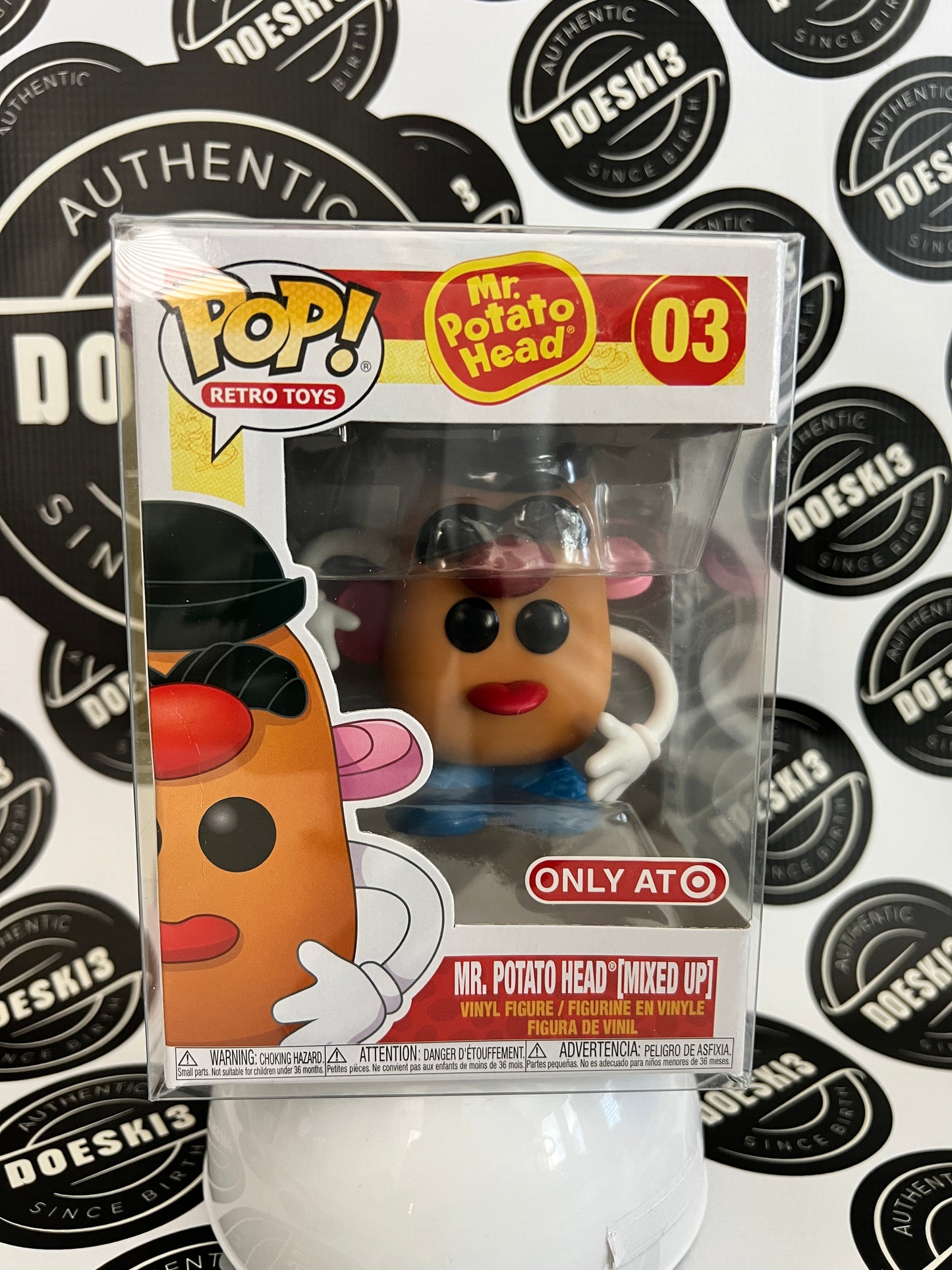 Funko Pop! Retro Toys Mr. Potato Head Mixed Up #03 Target Exclusive W/Protector