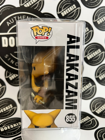 Funko Pop! Pokémon Alakazam #855 W/Protector