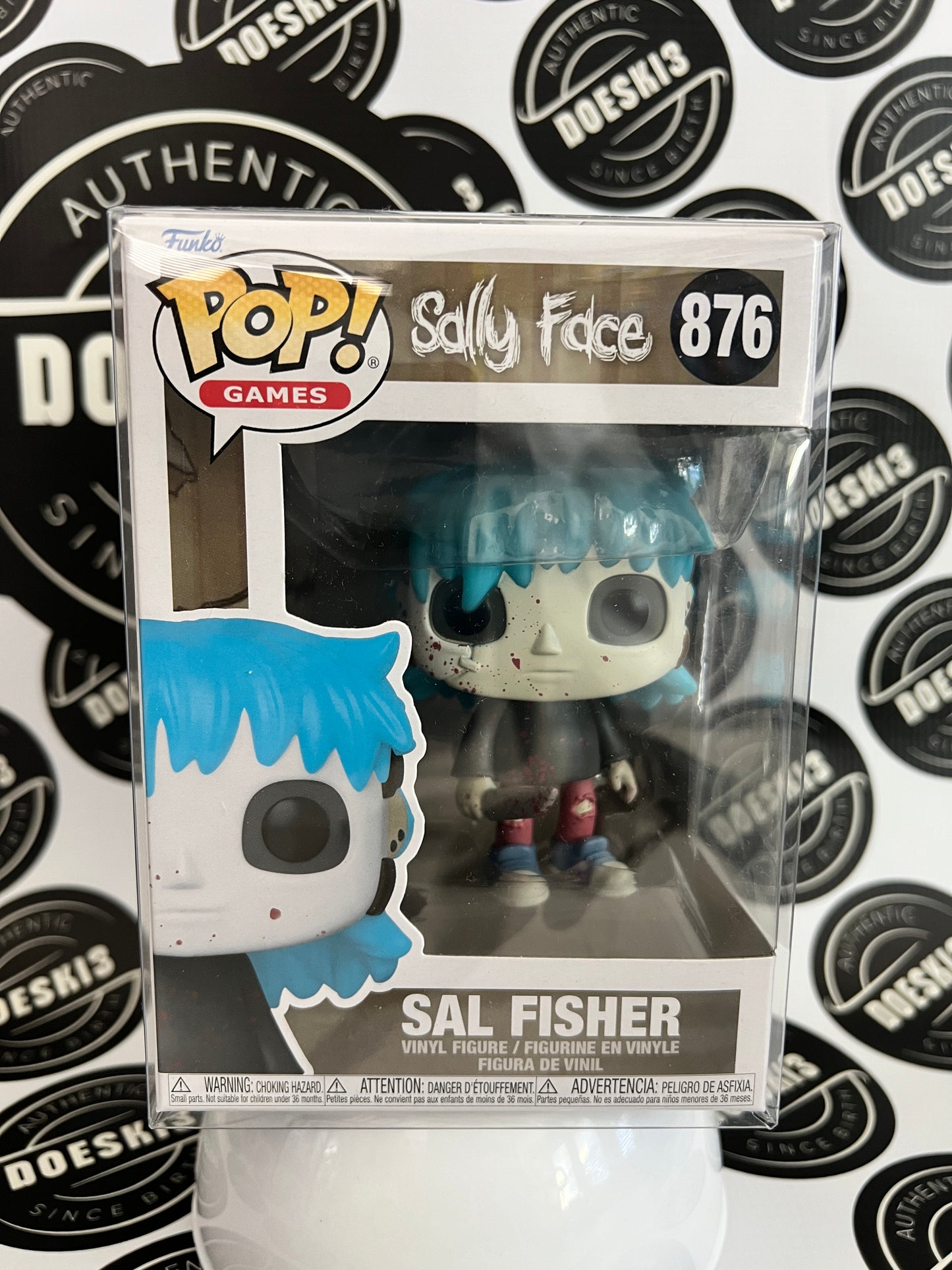 Funko Pop! Sally Face - Sal FIsher #876 W/Protector