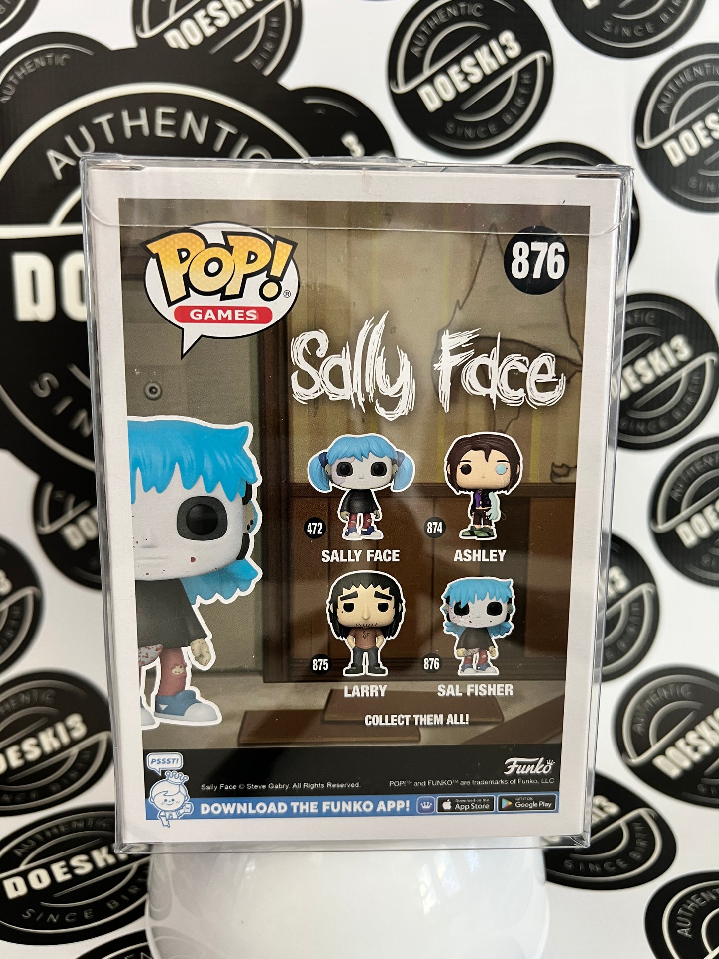 Funko Pop! Sally Face - Sal FIsher #876 W/Protector