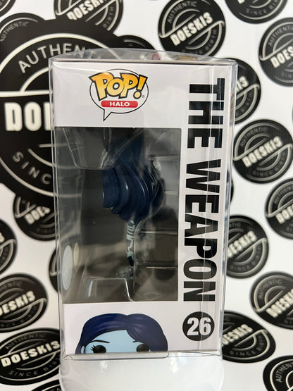 Funko Pop! Halo The Weapon #26 (Glows in the Dark) GameStop Exclusive W/Protector