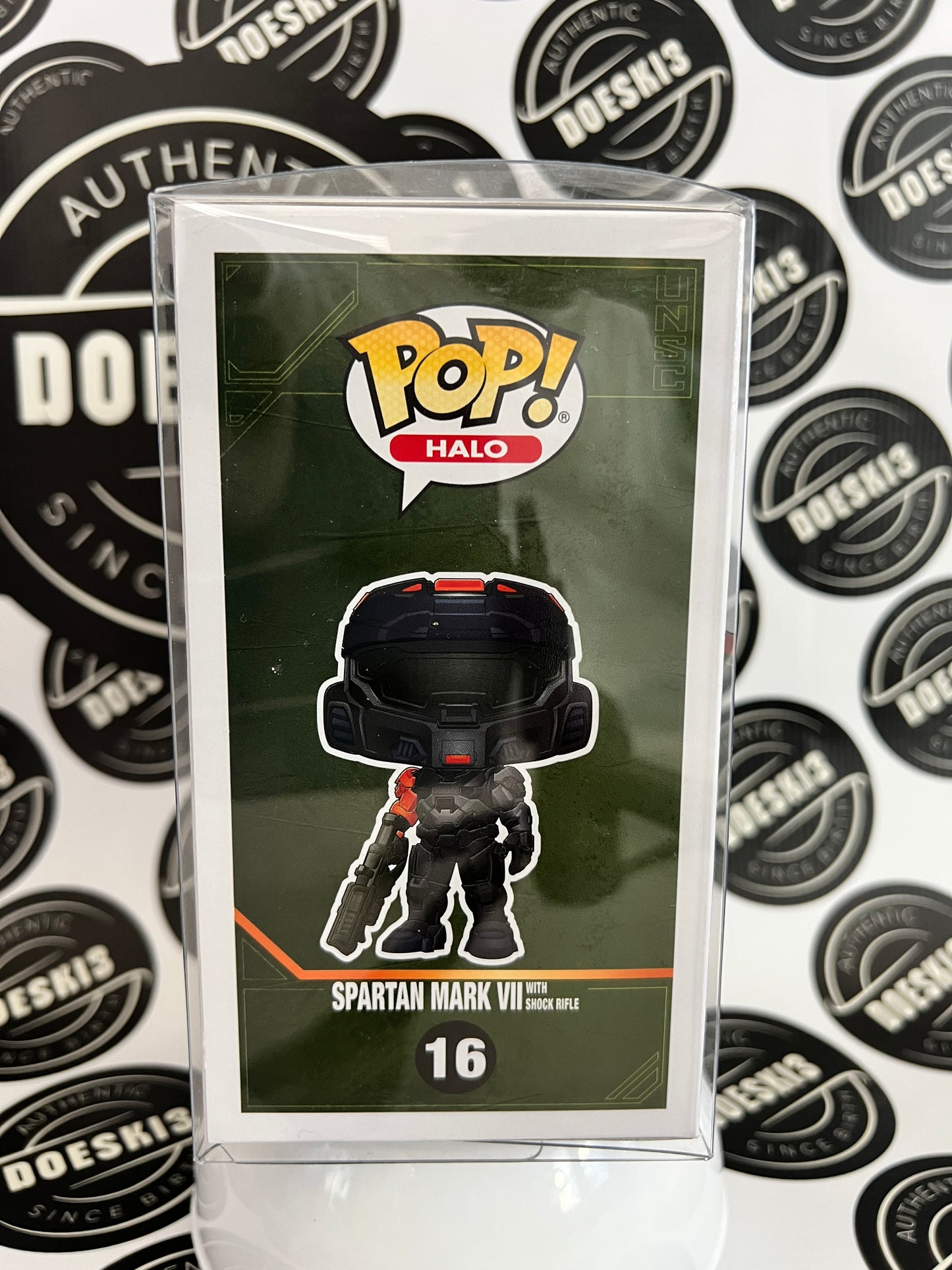 Funko Pop! Halo  Spartan Mark VII with Shock Rifle #16  (GameStop Exclusive)