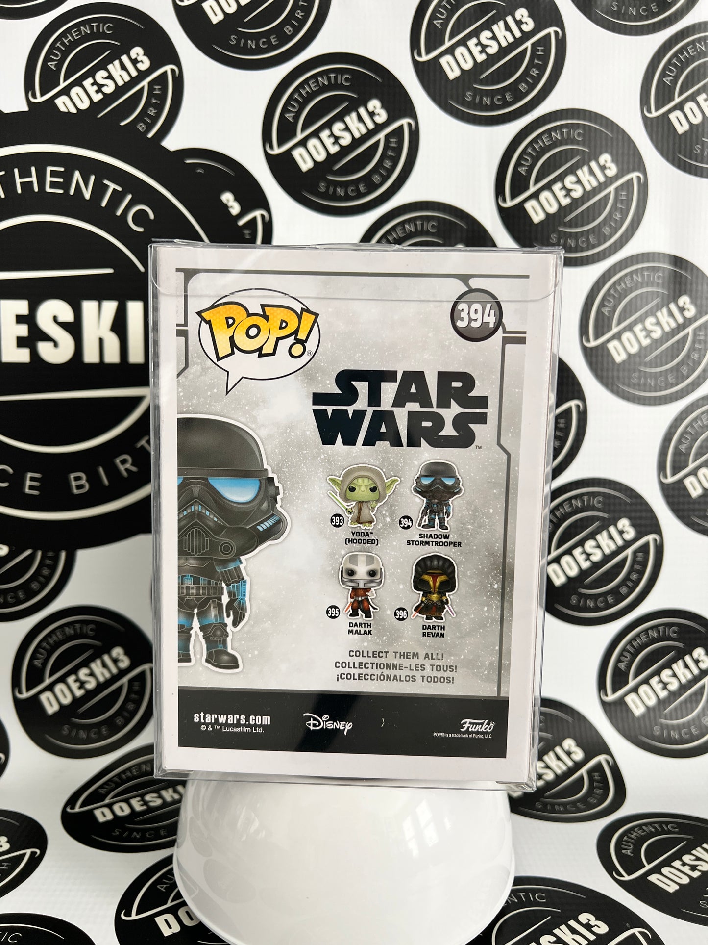 Funko Pop! Star Wars - Shadow StormTrooper #394 - GameStop (Exclusive) W/Protector