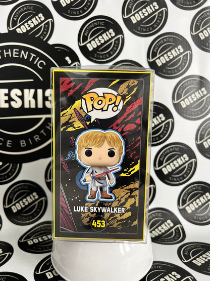 Funko Pop! Luke Skywalker #453 Star Wars (Target Exclusive) W/Protector