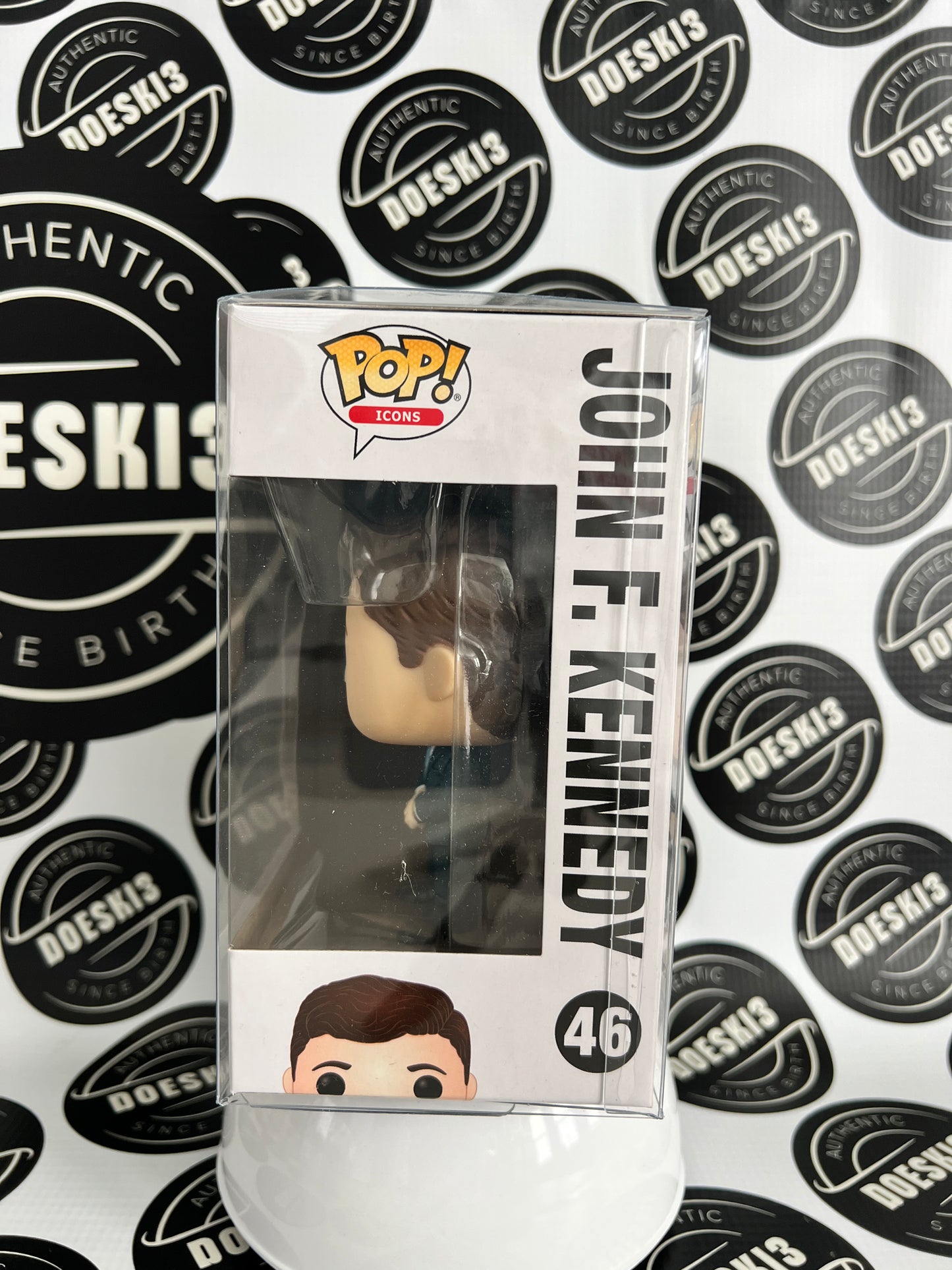 Funko Pop! American History: Presidents - John F. Kennedy JFK #46 W/Protector