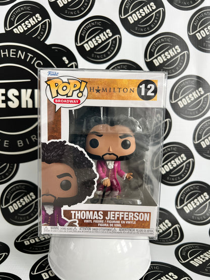 Funko Pop! Hamilton  Thomas Jefferson #12 W/Protector