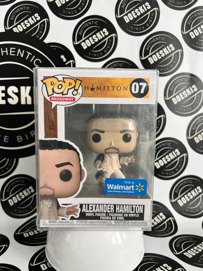 Funko Pop! Broadway Alexander Hamilton in Blue Coat #07 Walmart Exclusive W/Protector