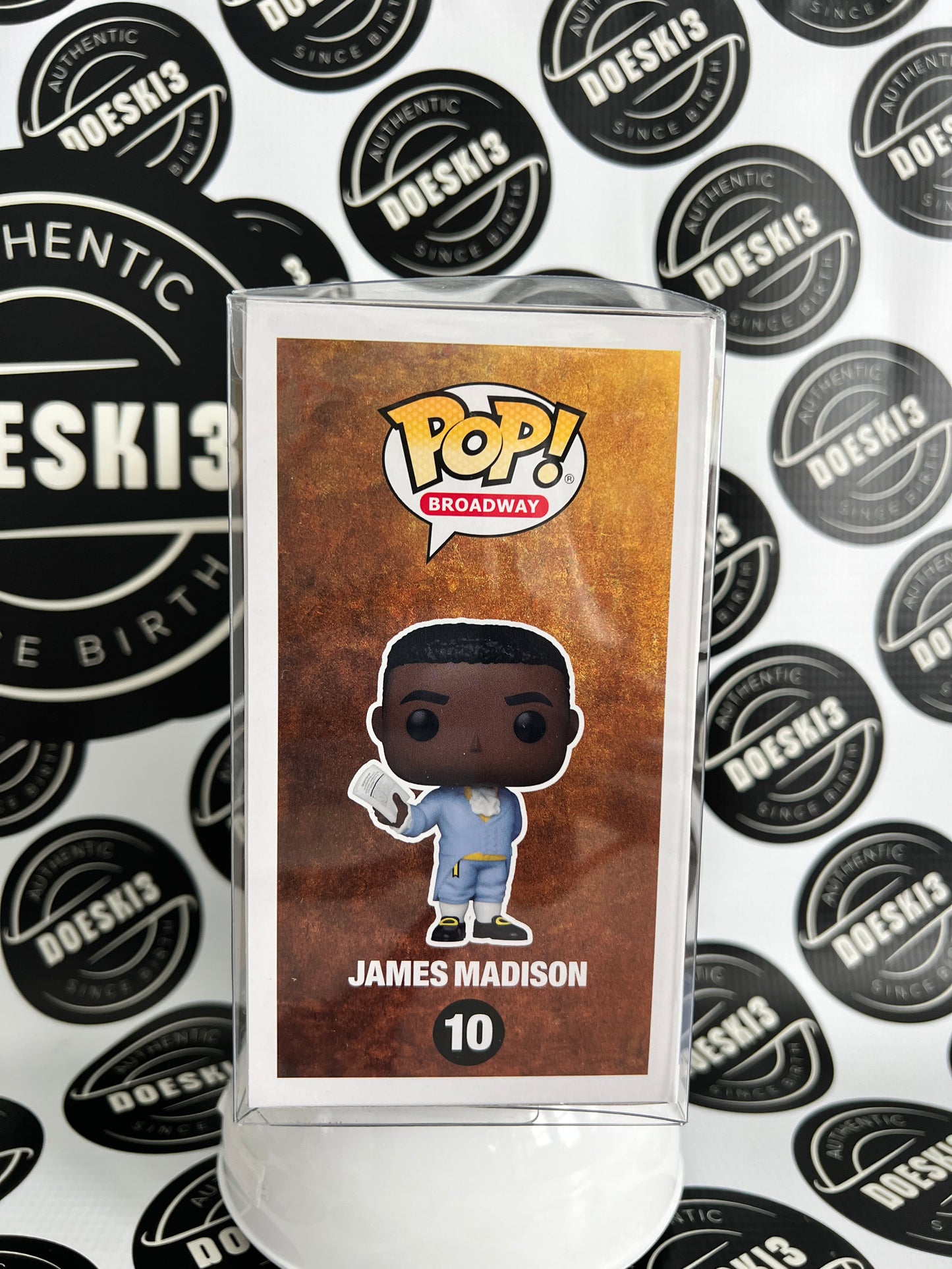 Funko Pop! Broadway Hamilton #10 James Madison W/Protector