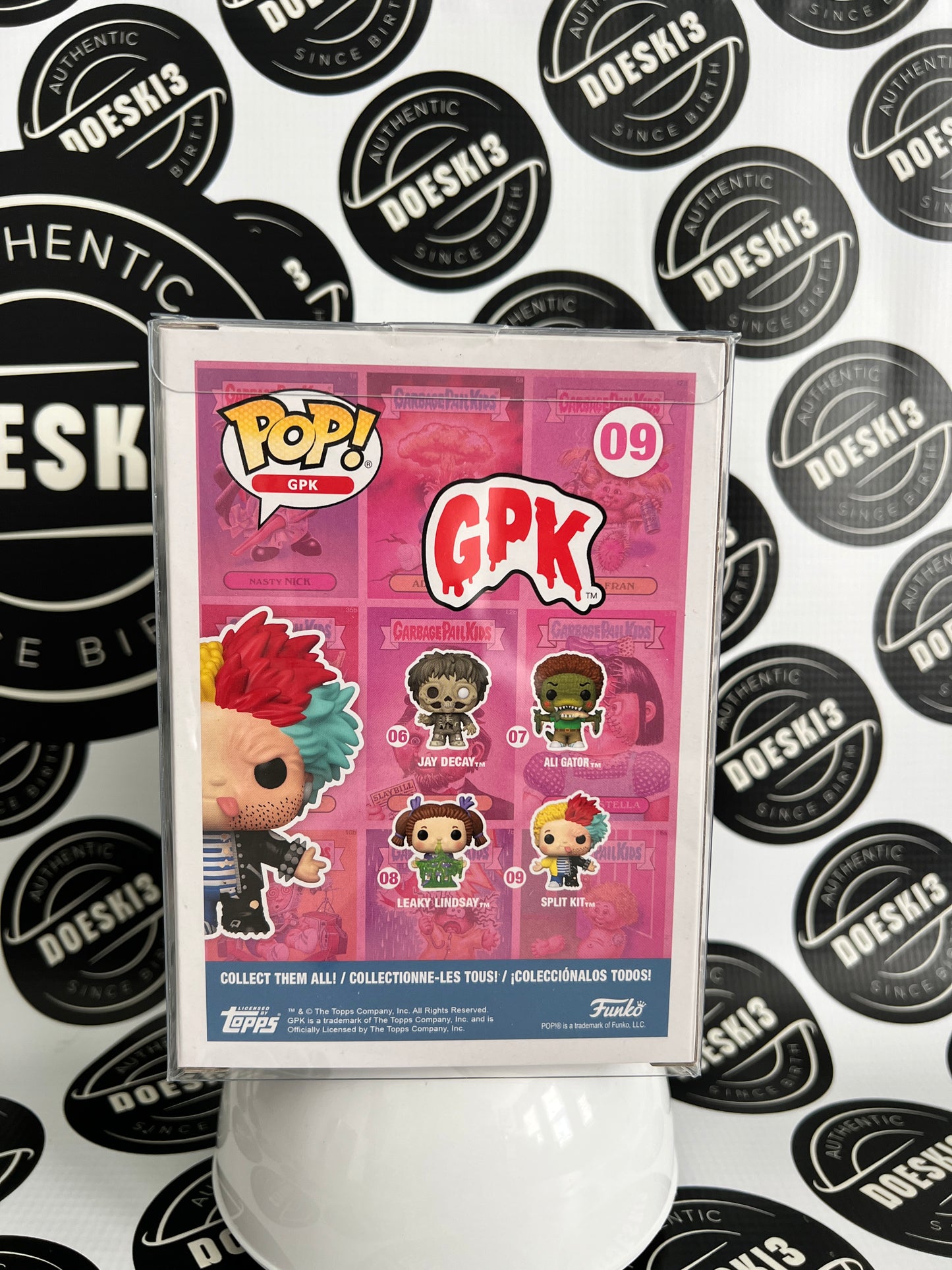 Funko Pop! Garbage Pail Kids GPK #09 Split Kit W/Protector