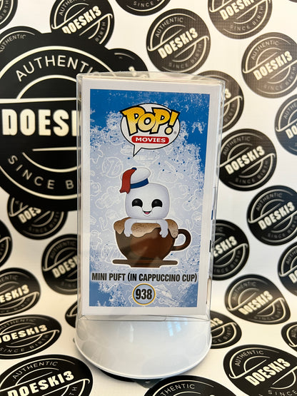 Funko Pop! Ghostbusters - Mini Puft #938 (In Cappuccino Cup)  W/Protector