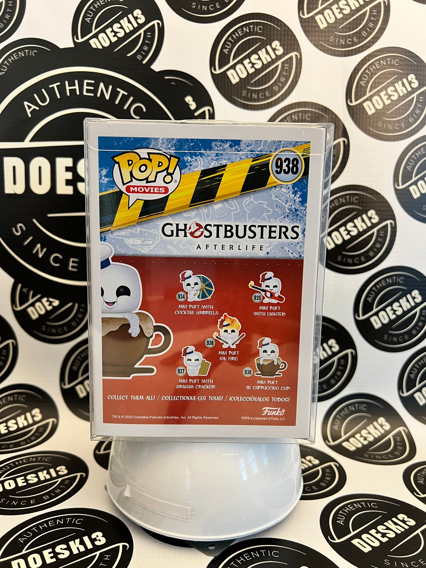 Funko Pop! Ghostbusters - Mini Puft #938 (In Cappuccino Cup)  W/Protector