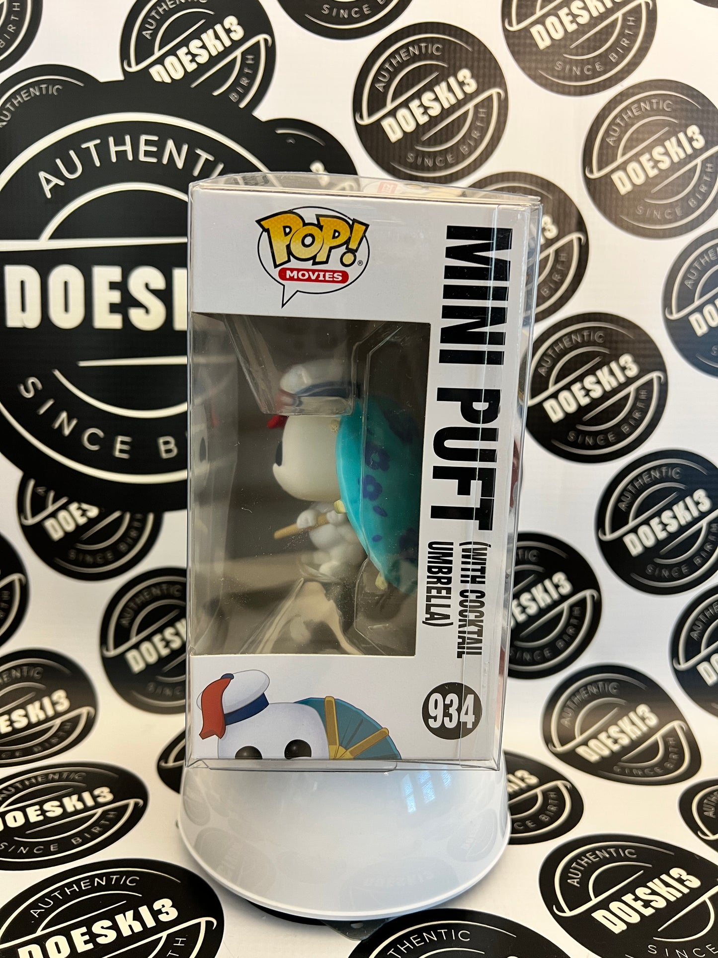 Funko Pop! Movies Ghostbusters Afterlife Mini Puft #934 (With Cocktail Umbrella) W/Protector