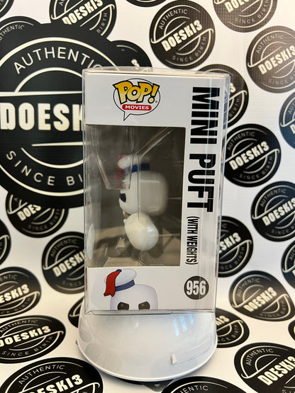 Funko Pop!Ghostbusters Mini Puft #956 (With Weights) (Funko Exclusive)  W/Protector