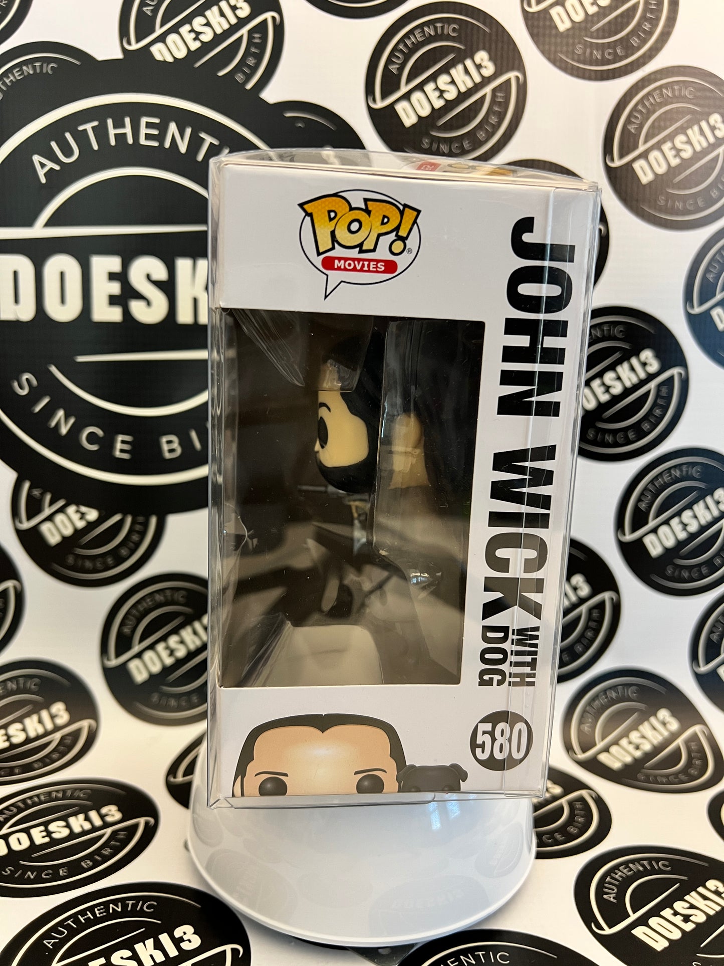 Funko POP! Movies John Wick #580 John Wick with Dog W/Protector