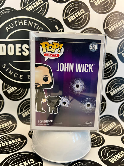 Funko POP! Movies John Wick #580 John Wick with Dog W/Protector