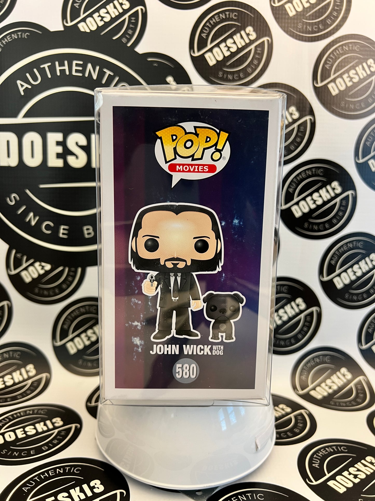 Funko POP! Movies John Wick #580 John Wick with Dog W/Protector