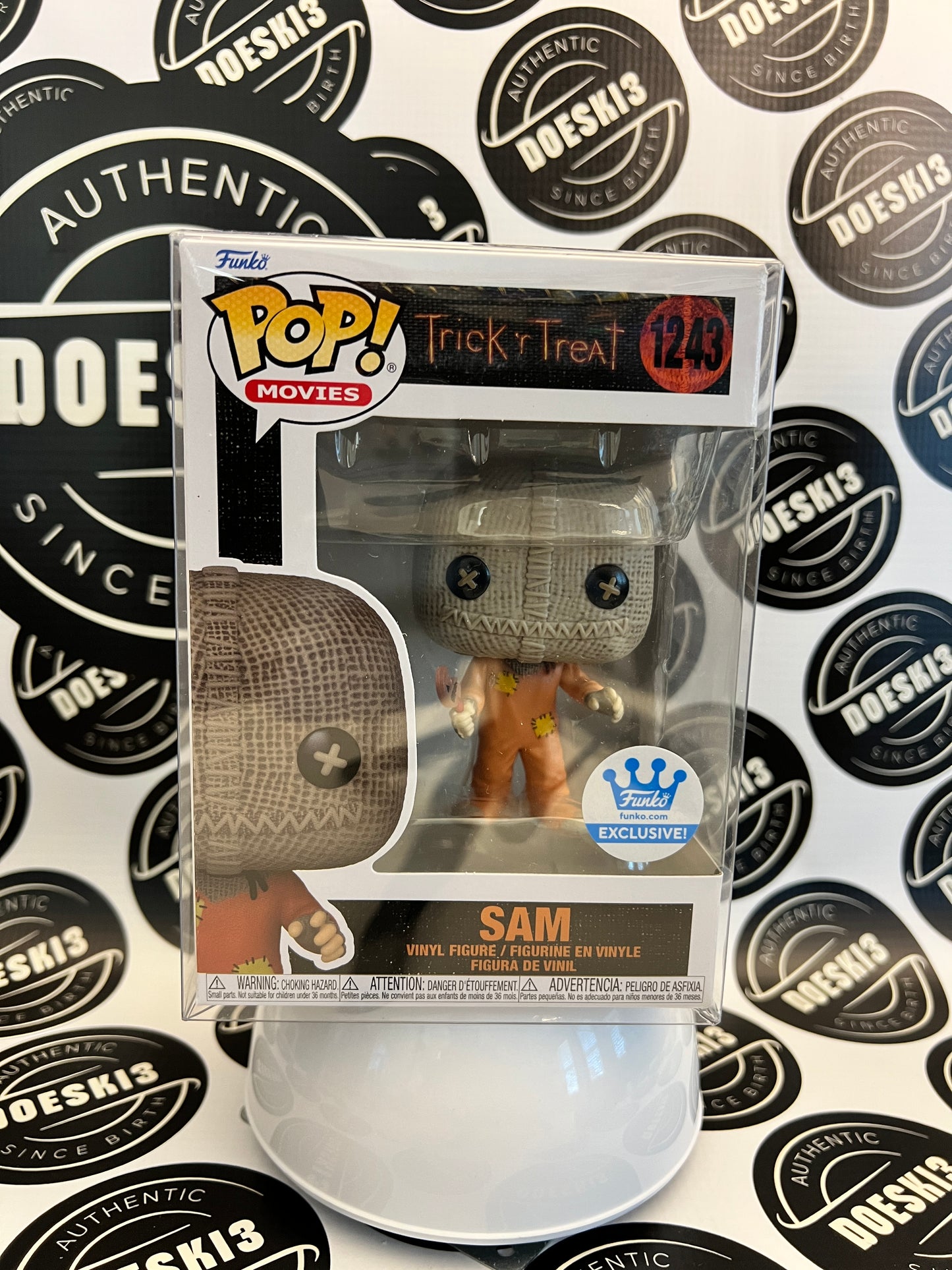 Funko Pop! Movies Trick r Treat Sam #1243 Funko Exclusive W/Protector 2pcs