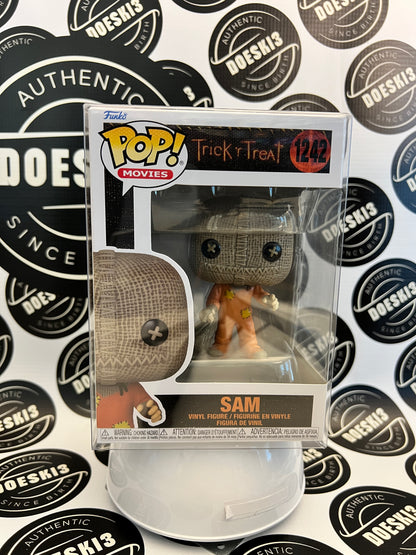 Funko Pop! Movies Trick r Treat Sam #1242 Sam with bag W/Protector