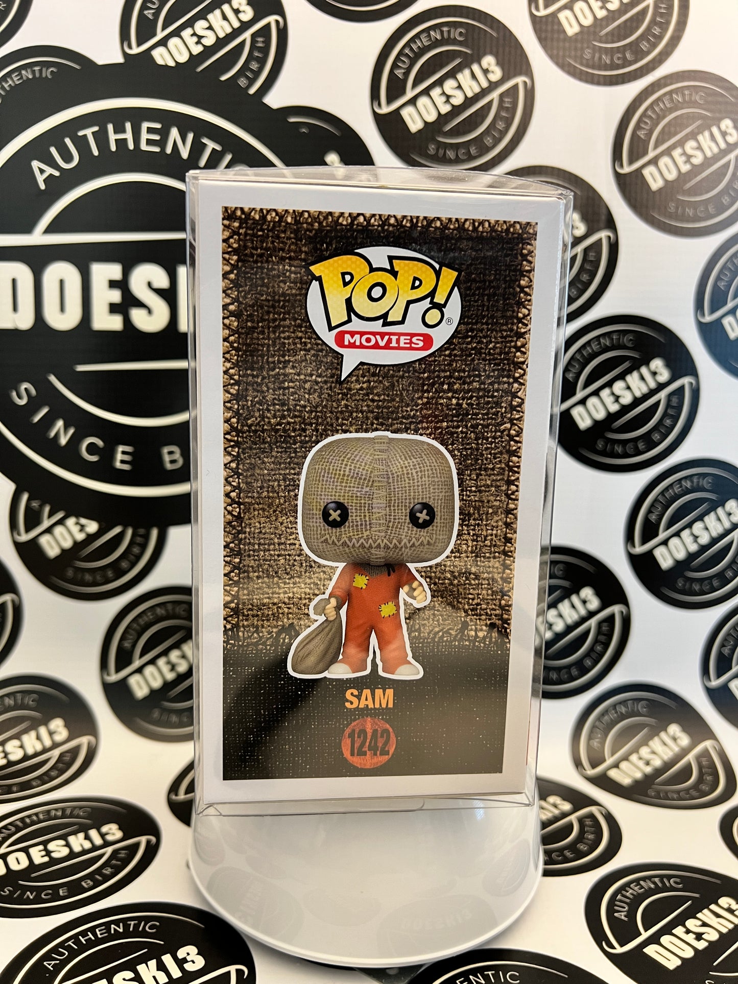 Funko Pop! Movies Trick r Treat Sam #1242 Sam with bag W/Protector