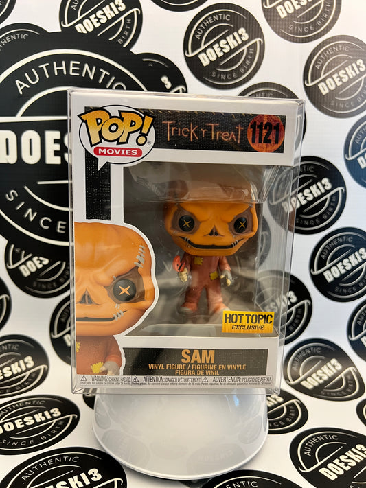 Funko Pop! Movies Trick r Treat Sam #1121 Hot Topic Exclusive W/Protector