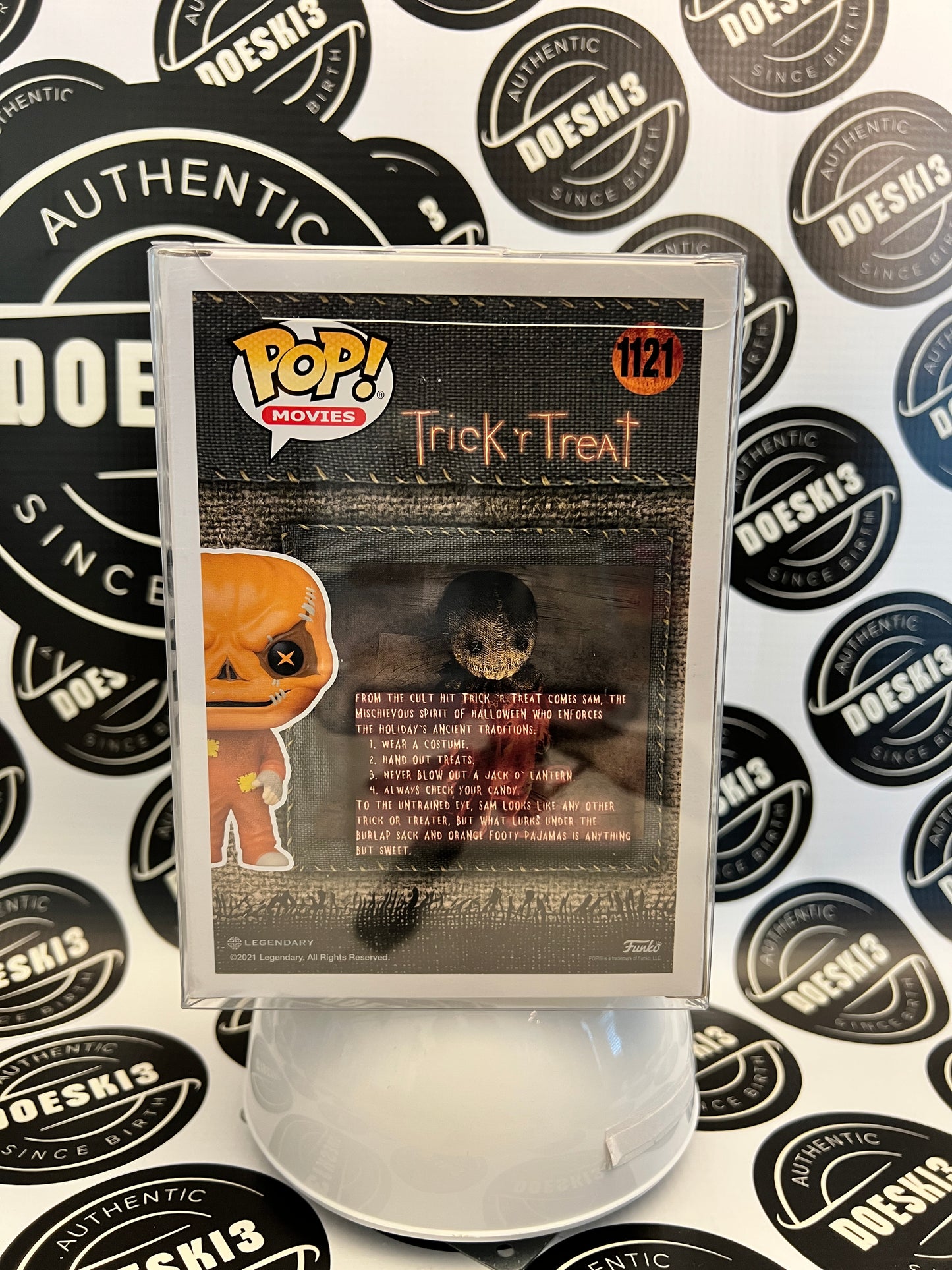 Funko Pop! Movies Trick r Treat Sam #1121 Hot Topic Exclusive W/Protector