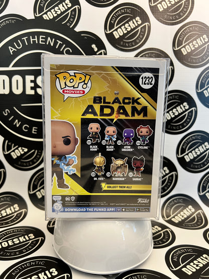 Funko Pop! Movies Black Adam #1232 Glow GITD Chase W/Protector