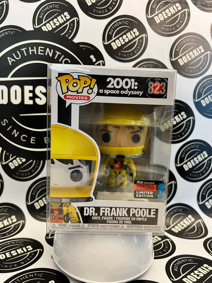 Funko Pop! Dr Frank Poole 2001 A Space Odyssey #823 2019 Fall Convention sticker W/Protector