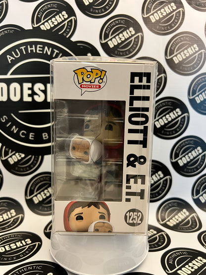 Funko Pop! Movies E.T.- Elliot & ET on Bike #1252 W/Protector