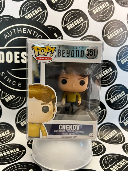 Funko Pop! Star Trek Chekov (Duty Uniform) #351 W/Protector