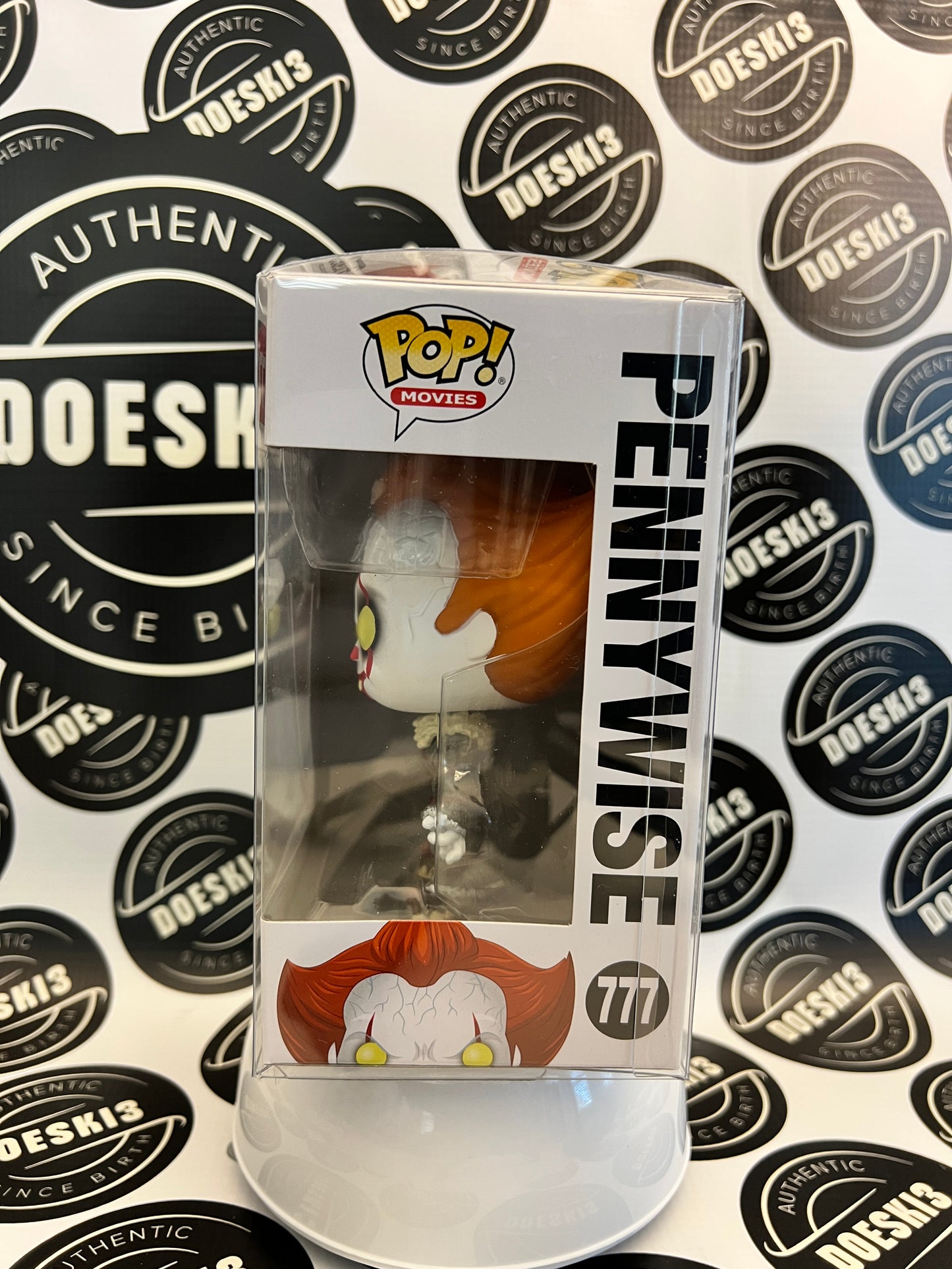 Funko Pop Movies IT Pennywise #777 Horror W/Protector